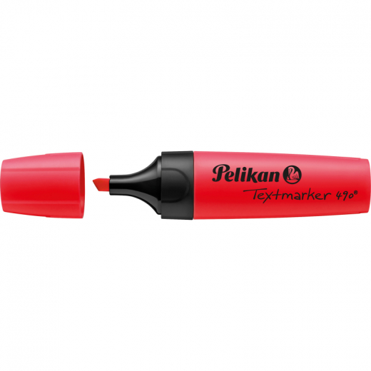 Pelikan Textmarker 490 814126 1,2-5mm Keilspitze rt,