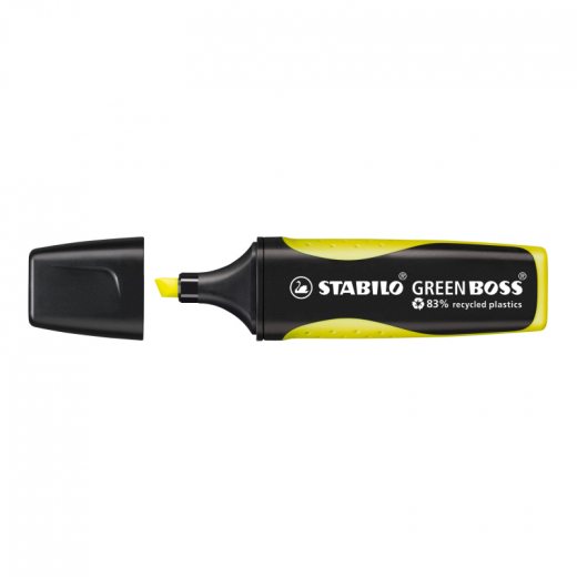 STABILO Textmarker GREEN BOSS 6070/24 2+5mm gelb,