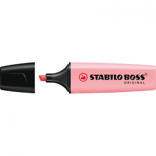 STABILO Textmarker BOSS ORIGINAL 70/129 Pastel rosiges rouge, - SCH70129