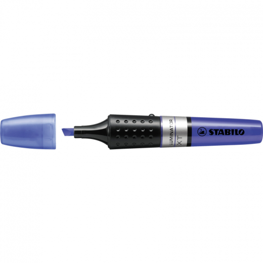 STABILO Textmarker Luminator 71/41 2+5mm Keilspitze blau,