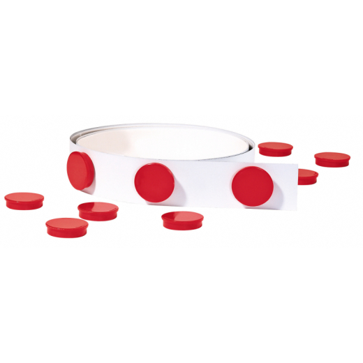 Franken Magnethaftband ST1325 H: 35mm L: 25m weiss, - 029297