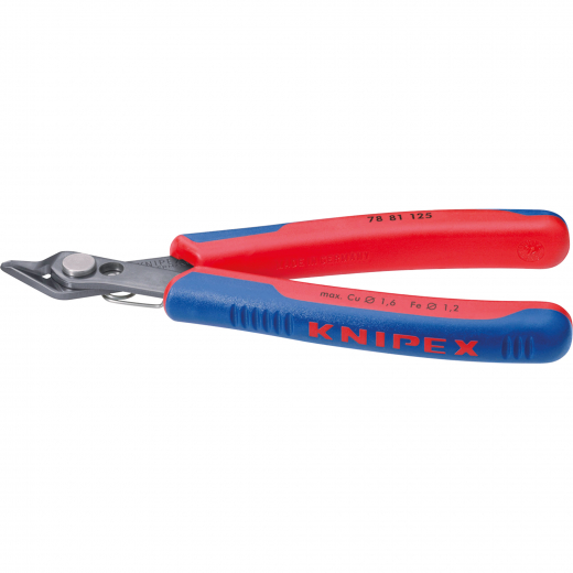 KNIPEX Printzange Super-Knips 78 81 125 mit Facette 125mm, - 481030700