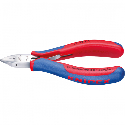 KNIPEX Seitenschneider 77 42 130 77 42 130 130mm, - 481030800