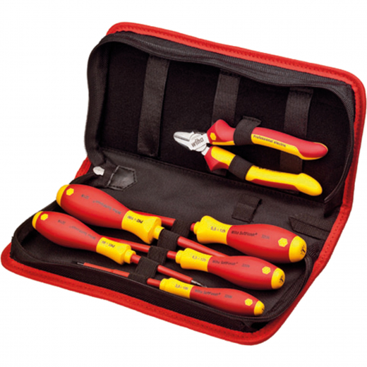 wiha Elektriker Werkzeugset VDE 9300-018 33969 6teilig,