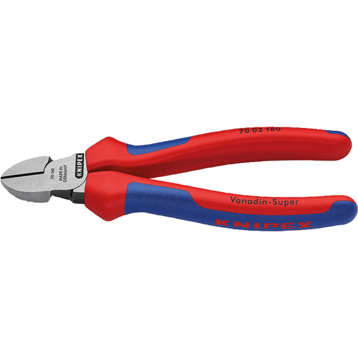 KNIPEX Seitenschneider 70 02 160 DIN ISO5749 160mm Kopf poliert, - 481091300