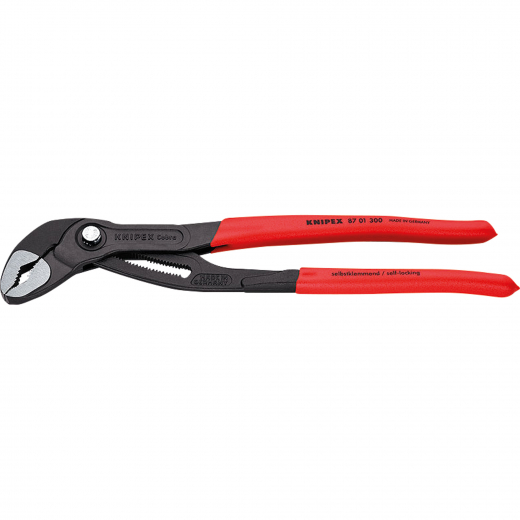 KNIPEX Wasserpumpenzange Cobra 87 01 300 300mm Spannweite 60mm, - 481092500