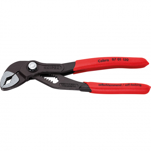 KNIPEX Wasserpumpenzange Cobra L 87 01 150 150mm Spannweite 30mm, - 481093200