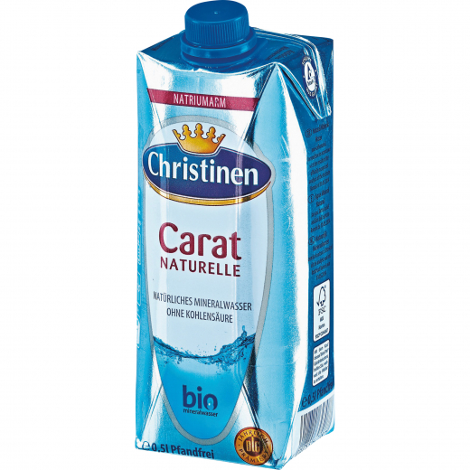 Christinen Mineralwasser Prisma 198105 0,5l Tetrapack, - 490328300