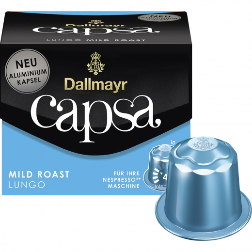 Dallmayr Kaffeekapsel capsa Lungo Mild Roast 110000000 10 St./Pack., - 492049700