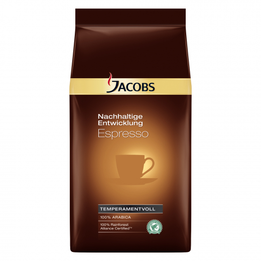 JACOBS Kaffee Nachhaltige Entwicklung Espresso 4031705 1kg, - 492055400