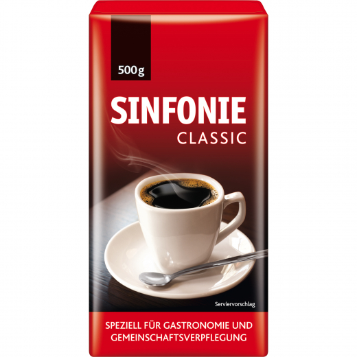 SINFONIE Kaffee Classic 4031757 gemahlen 500g, - 492055800