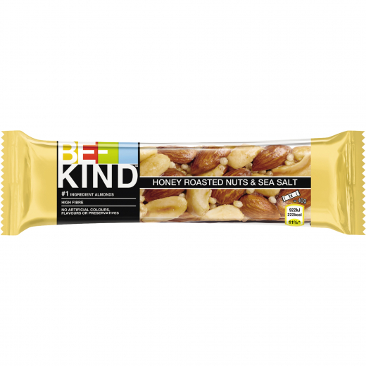 BE-KIND Nussriegel NUTS SEA SALT HONEY 100133 40g 12 St./Pack, - 492128500