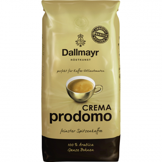 Dallmayr Kaffee Crema Prodomo 551000000 ganze Bohne 1kg, - 492129100