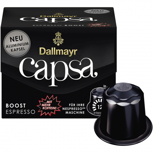 Dallmayr Kaffeekapsel capsa Boost Espresso 120000000 10 St./Pack., - 492132000