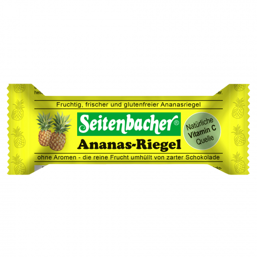 Seitenbacher Schoko Ananas Riegel 3612 12x50g, - 492147700