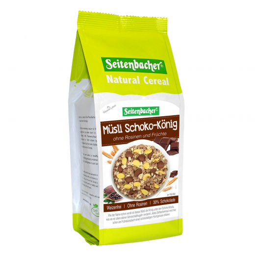 Seitenbacher Müsli Schoko-König 5563 375g, - 492148000