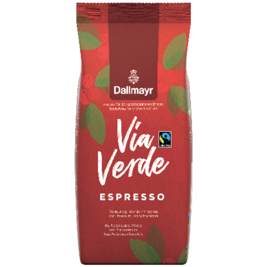 Dallmayr Kaffee Via Verde Espresso 494000001 Bohne 1kg, - 492148700