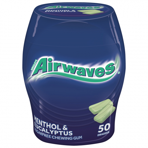 AIRWAVES Kaugummi 423764 Menthol & Eukalyptus 50St., - 492170100