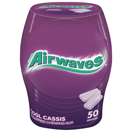 AIRWAVES Kaugummi 423762 Cool Cassis 50St., - 492171100