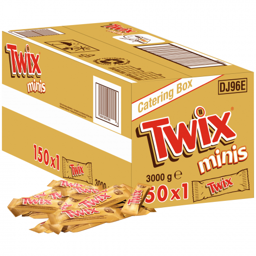 TWIX Riegel Minis 462206 20g 150St, - 492178800