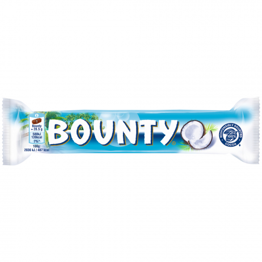 BOUNTY Riegel Vollmilch 461665 57g 24St, - 492179800