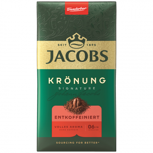 JACOBS Krönung Entkoffeiniert 4091345 500g, - 492195600