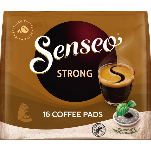 Senseo Kaffeepad Strong 4051954 16 St./Pack., - 492452600