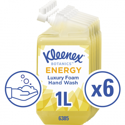 Kleenex Schaumseife Fresh Energy 6385 1l, - 494003800