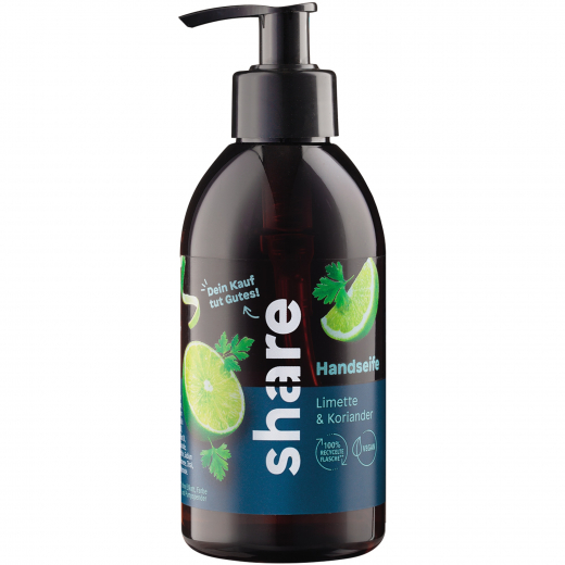 share Flüssigseife H-01-09-02 Limette & Koriander 250ml, - 494032200