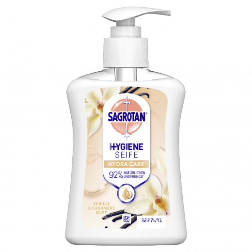 Sagrotan Flüssigseife Extra Pflege Vanille & Cashmere 3226524 250ml,