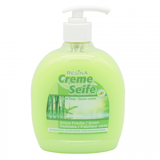 Regina Creme-Seife flüssig 338 Grüne Frische 500ml, - 494036000