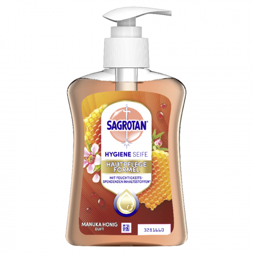 Sagrotan Hygieneseife Manuka Honig 3279910 250ml, - 494041100