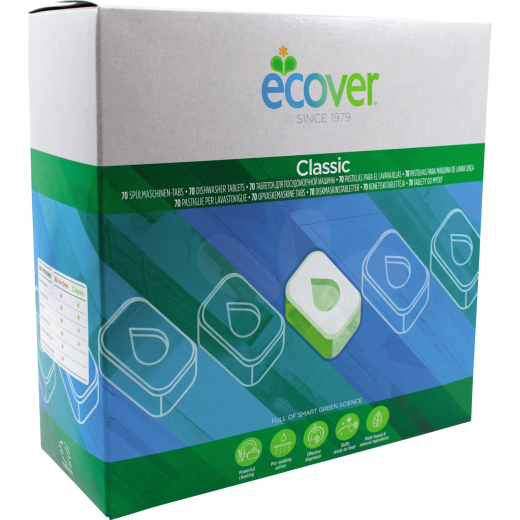 ecover Spülmaschinentabs Classic 4003115 70 St./Pack., - 495046400