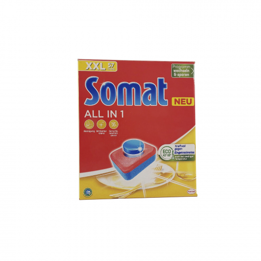 Somat Spülmaschinentabs All in 1 10002146 57St., - 495054900