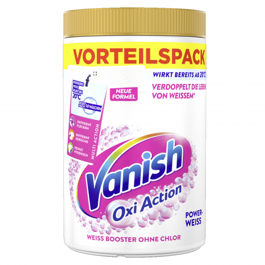 VANISH Fleckenentferner Oxi Action Powerweiß 3256654 1,65kg, - 495065900