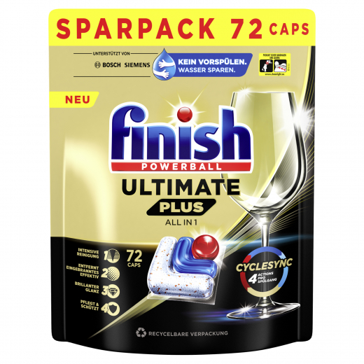 FINISH Spülmaschinentabs Ultimate Plus All in 1 3278335 72St, - 495070800