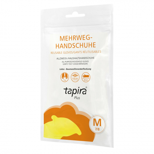 tapira Handschuh Plus 08810059 Latex M 1Paar, - 496045906