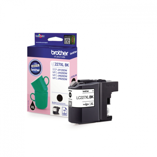 Brother Tintenpatrone LC227XLBK 1.200Seiten schwarz, - BROLC227XLBK