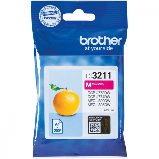 Brother Tintenpatrone LC3211M magenta, - BROLC3211M