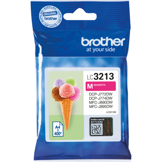 Brother Tintenpatrone LC3213M magenta, - BROLC3213M