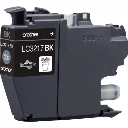 Brother Tintenpatrone LC3217BK 550Seiten schwarz, - BROLC3217BK