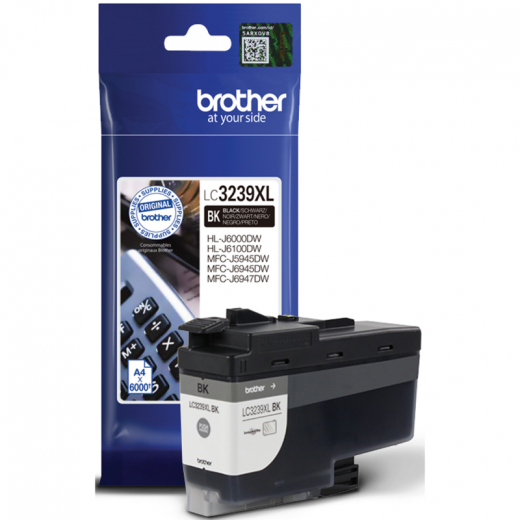 Brother Tintenpatrone LC3239XLBK 6.000Seiten schwarz, - BROLC3239XLBK