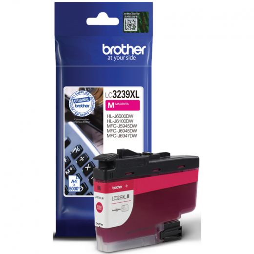 Brother Tintenpatrone LC3239XLM 5.000Seiten magenta, - BROLC3239XLM