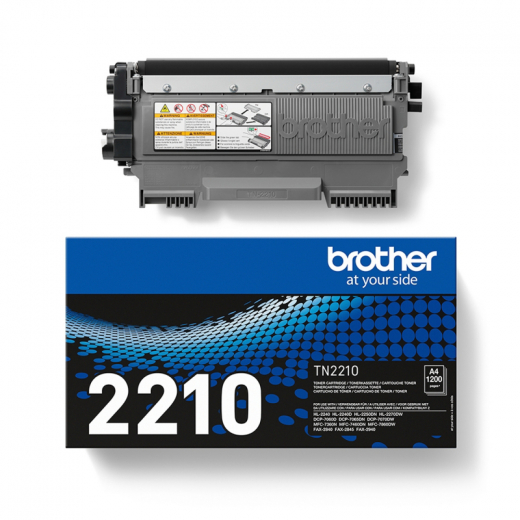 Brother Toner TN2210 1.200Seiten schwarz, - BROTN2210