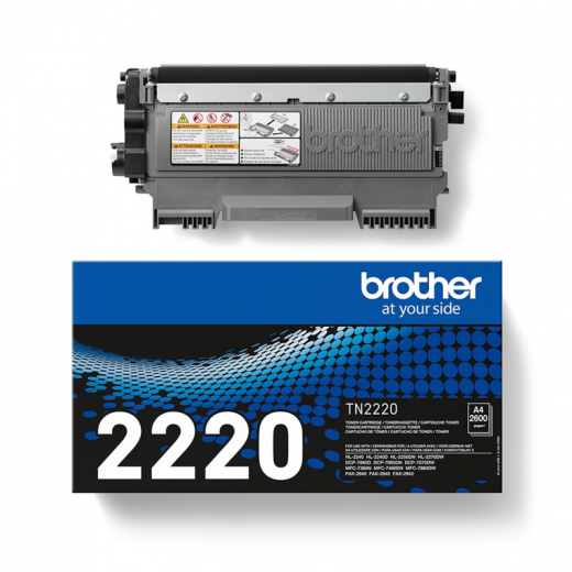 Brother Toner TN2220 2.600Seiten schwarz, - BROTN2220