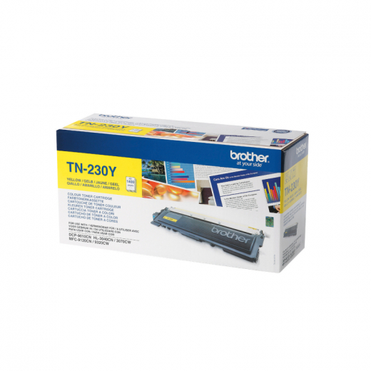 Brother Toner TN230Y 1.400Seiten gelb, - BROTN230Y