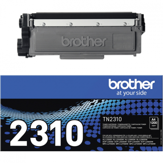 Brother Toner TN2310 1.200Seiten schwarz, - BROTN2310