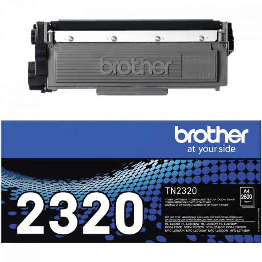 Brother Toner TN2320 2.600 Seiten schwarz, - BROTN2320