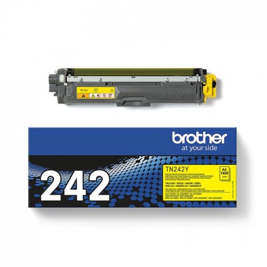 Brother Toner TN242Y 1.400Seiten gelb, - BROTN242Y