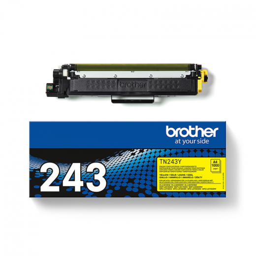 Brother Toner TN243Y gelb gelb, - BROTN243Y